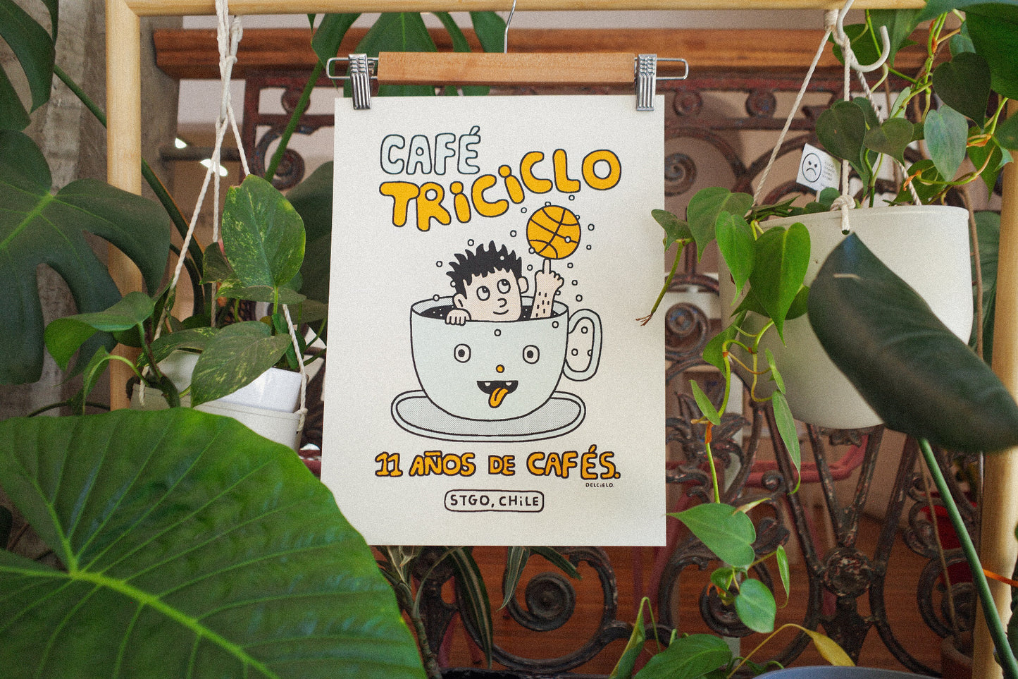 Print CAFÉ TRICICLO X P. DELCIELO