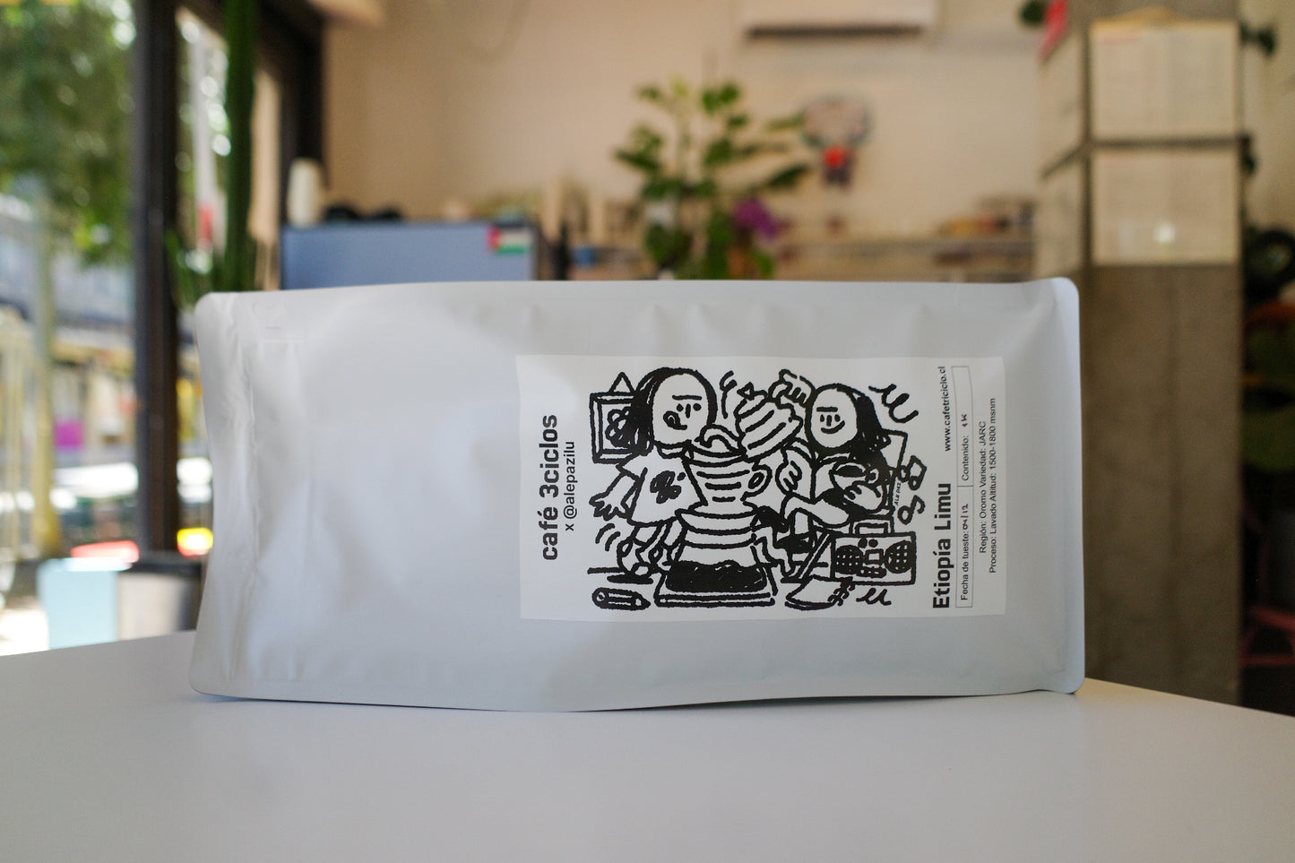 CAFE 3CICLOS : ETIOPIA LIMU X @ALEPAZILU