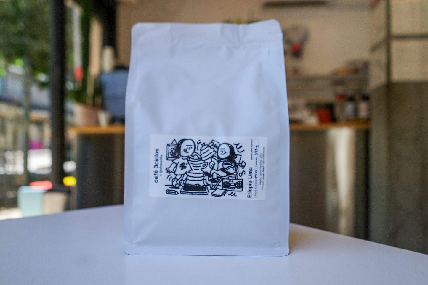 CAFE 3CICLOS :  ETIOPIA LIMU X @ALEPAZILU