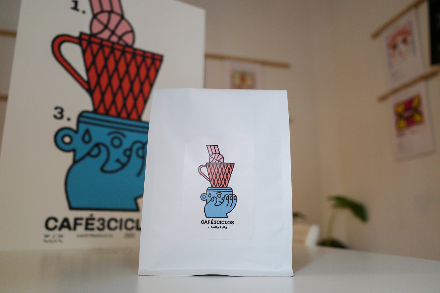CAFE 3CICLOS : COLOMBIA PALO ROSA x @_ANDARINO