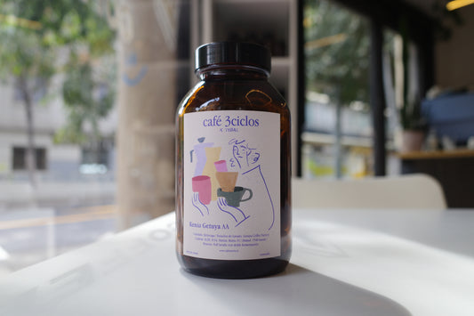 CAFE 3CICLOS : KENIA GETUYA AA x @TEBAL