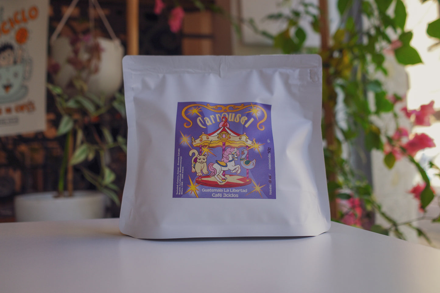 CAFE 3CICLOS : GUATEMALA LA LIBERTAD x CARROUSEL