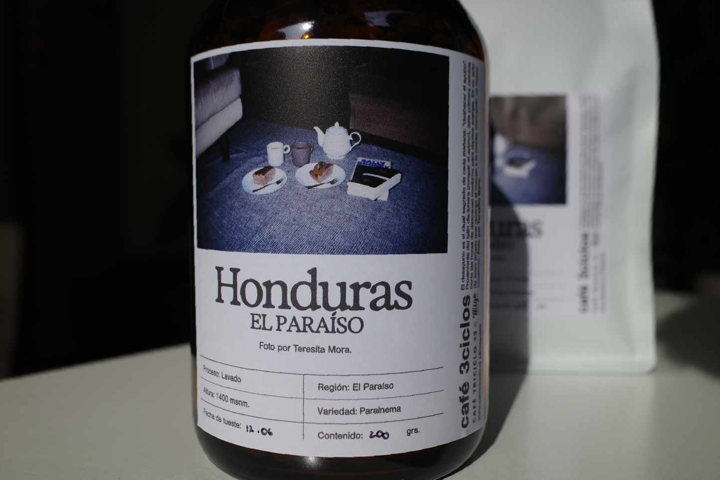 CAFE 3CICLOS :  HONDURAS EL PARAISO X MIGO