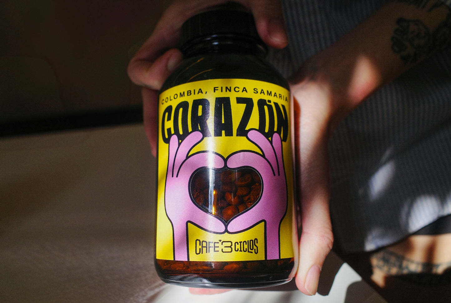 CAFE 3CICLOS : COLOMBIA CORAZON x @NOESTAMOSTRABAJANDOPARAUD