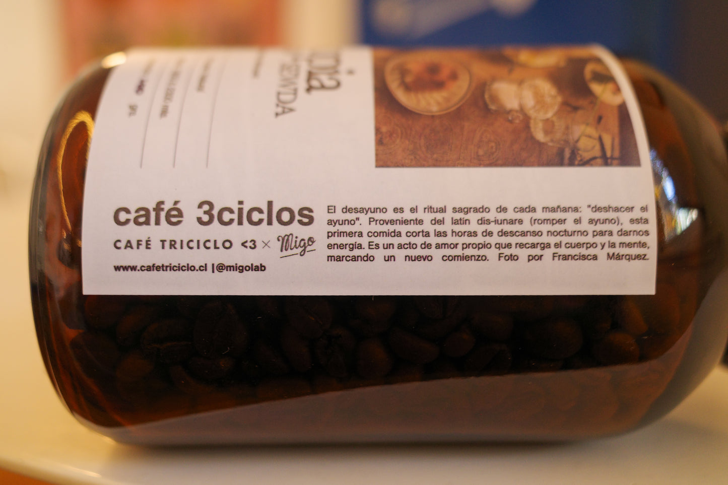 CAFE 3CICLOS :  ETIOPIA SWEDA X MIGO