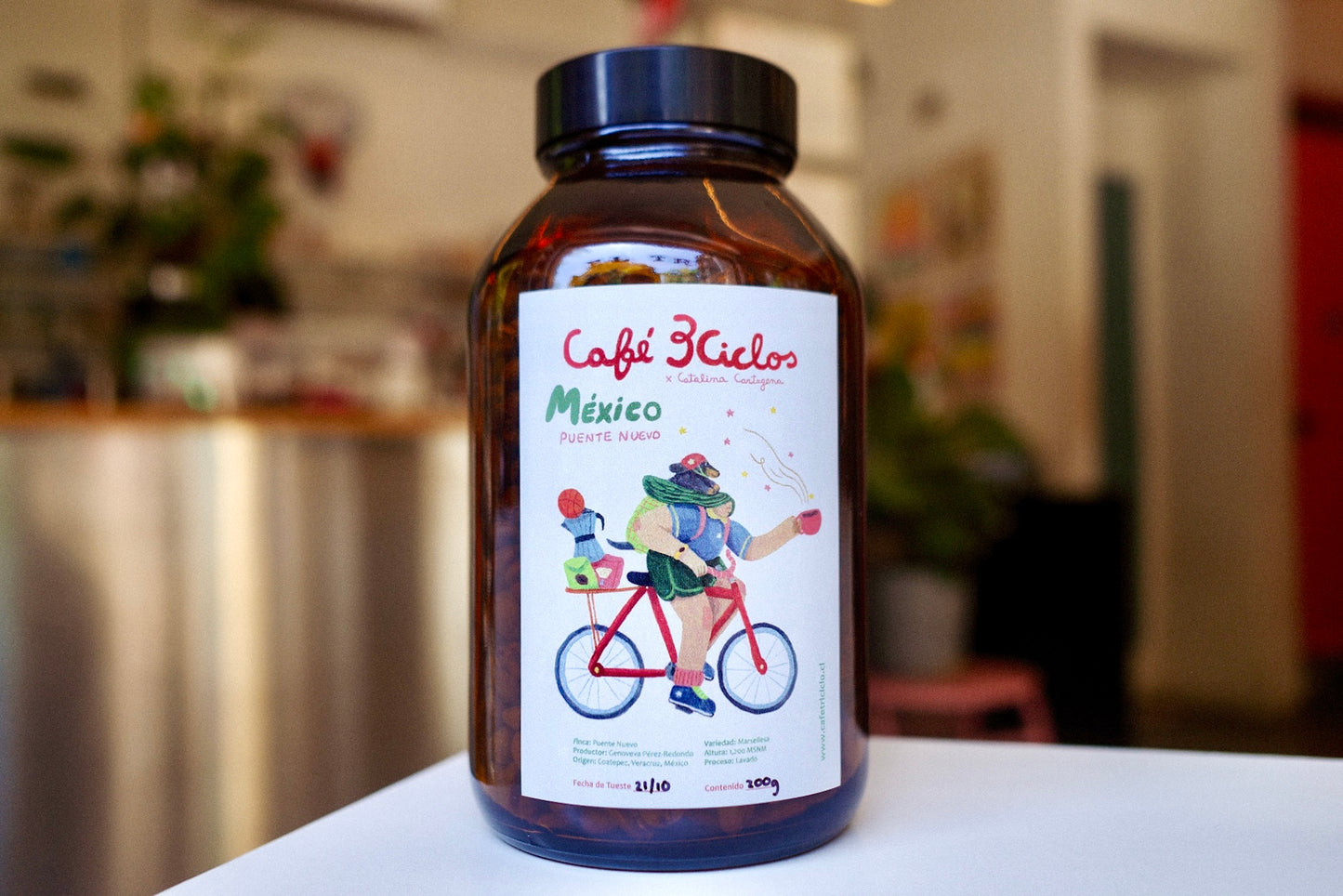 CAFE 3CICLOS : MEXICO PUENTE NUEVO X @catalinagena