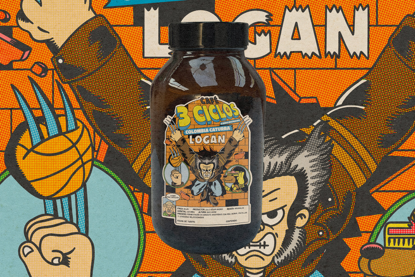CAFE 3CICLOS : COLOMBIA LOGAN x  BUEN MUCHACHO