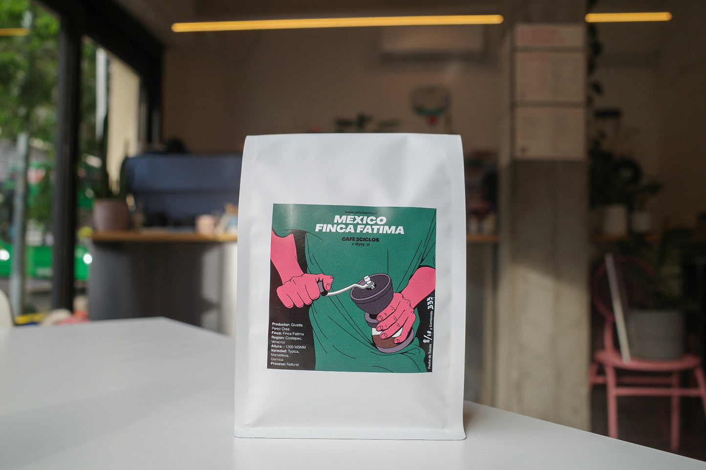 CAFE 3CICLOS : MEXICO FINCA FATIMA X @YEY_SI