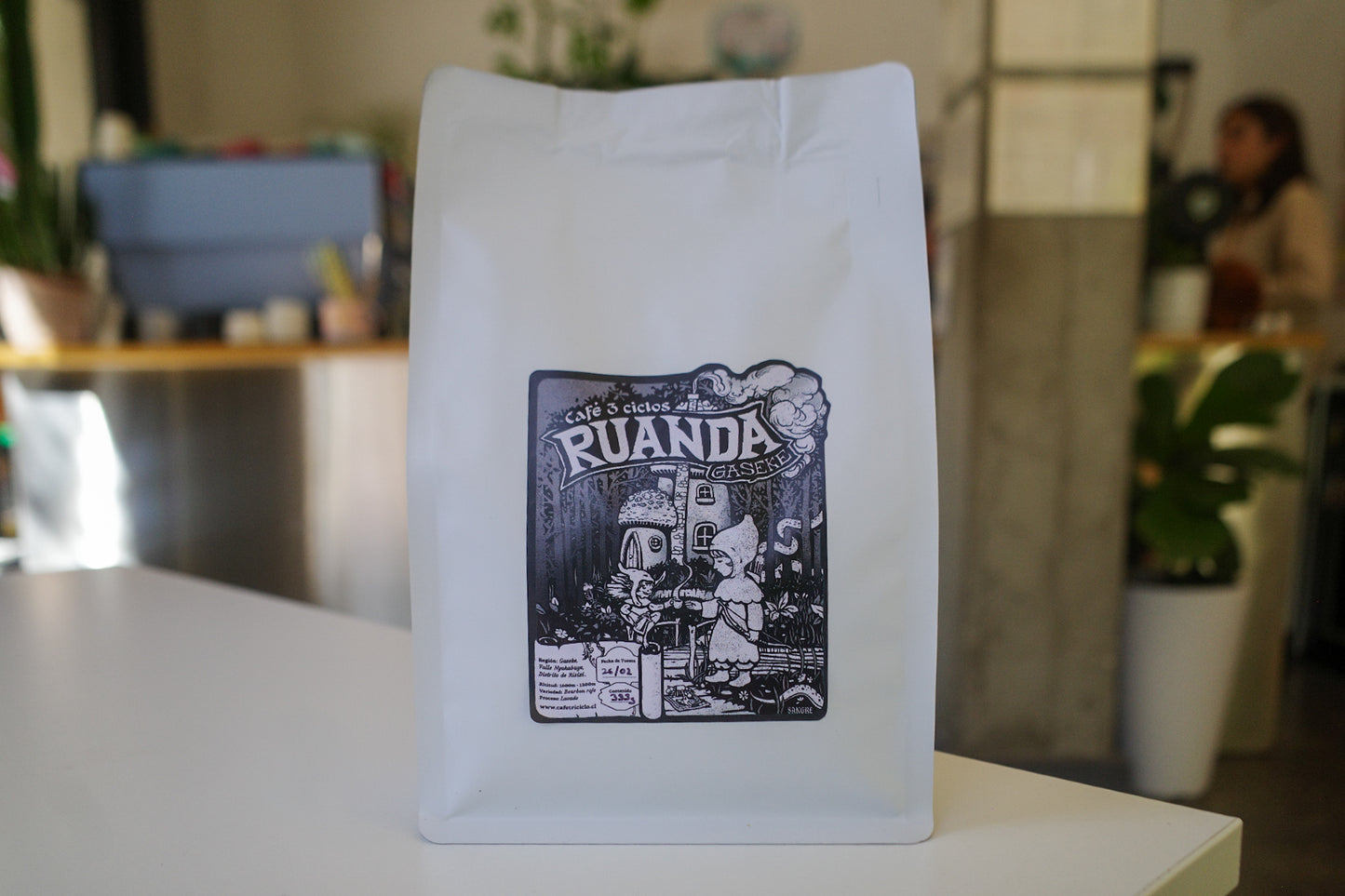 CAFE 3CICLOS : RUANDA GASEKE x SANGRE