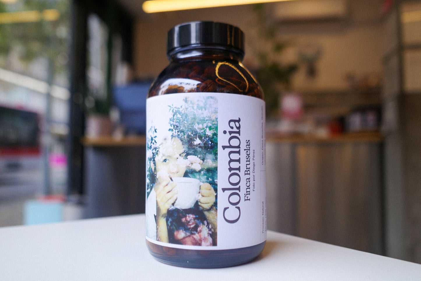 CAFE 3CICLOS :  COLOMBIA FINCA BRUSELAS X MIGO
