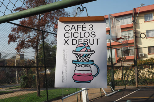 Print CAFÉ 3 CICLOS X @DEBUT